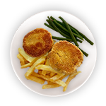 Kids Fish Cakes & Chips 
