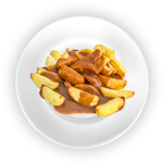 Chips 'n' Curry Sauce 