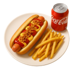 Mari Blue Hot Dog Meal 